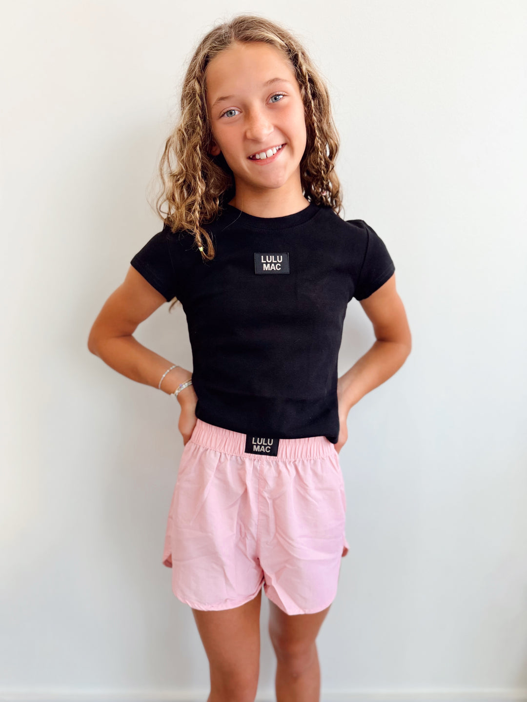 Girls Lulu Mac Baby Doll Tee