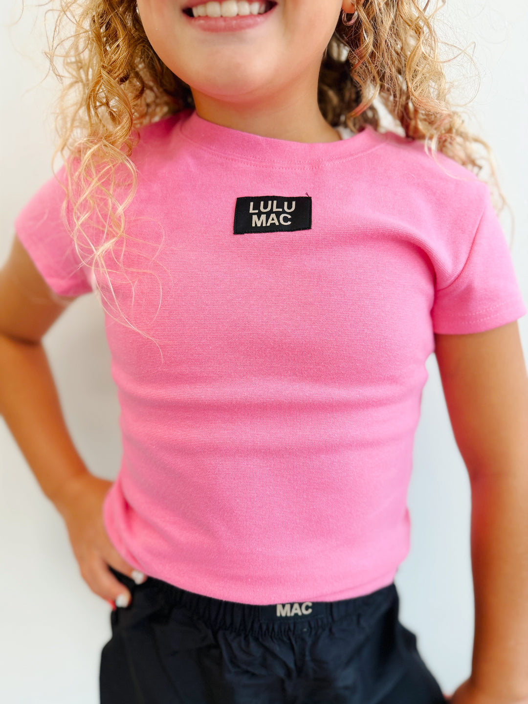 Girls Lulu Mac Baby Doll Tee