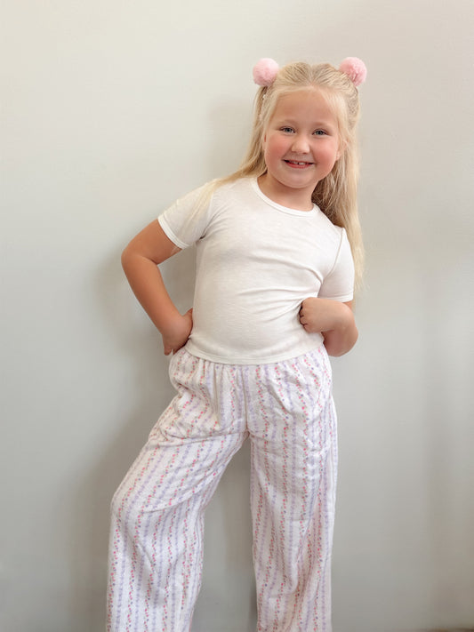 Sweetheart Vine Plush Pants