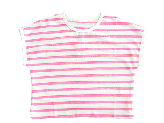 Stripe Knit Dolman Top