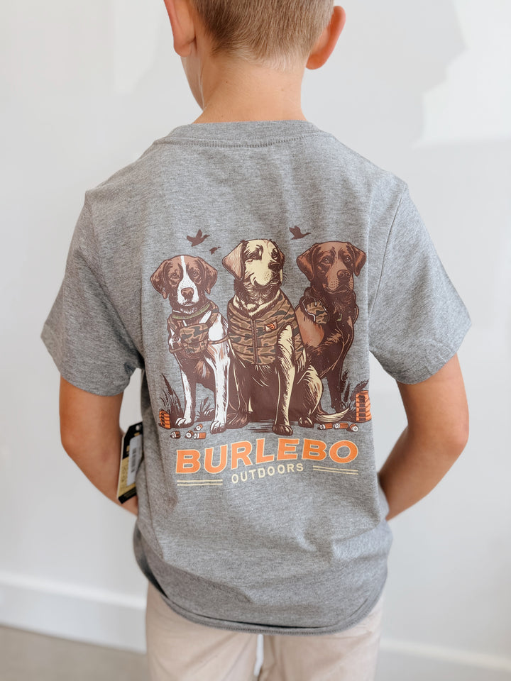 Youth Camo Duck Dogs Tee