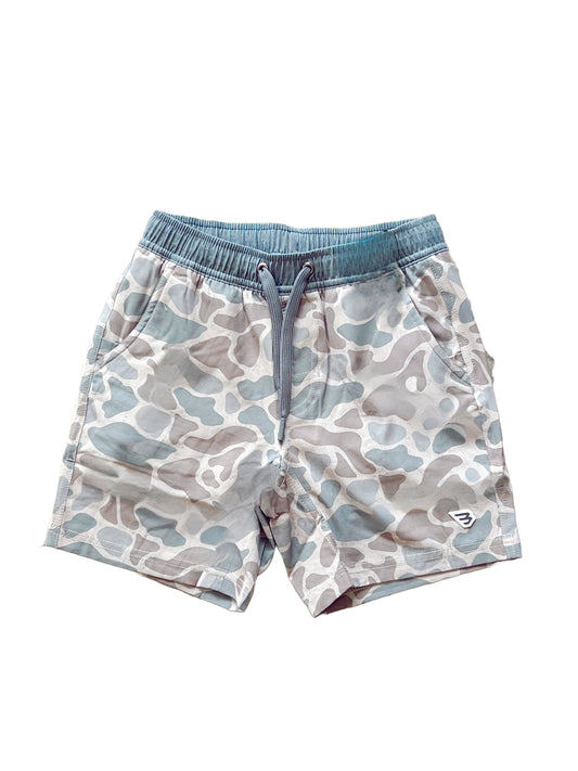 Youth Deer Camo Athletic Shorts