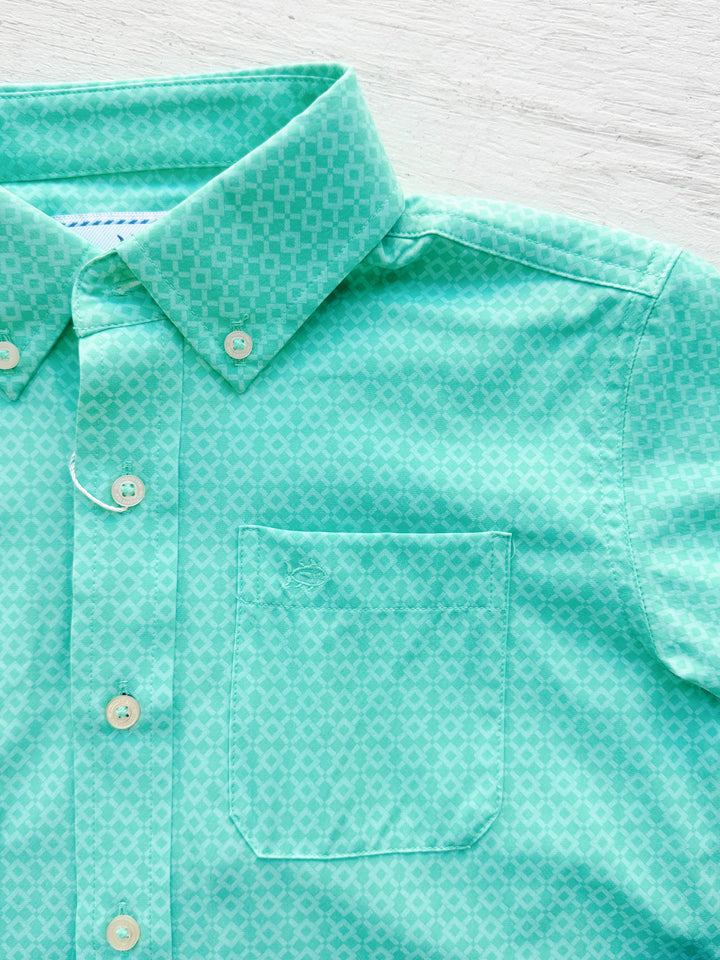 Coastal Breeze Geo Sportshirt