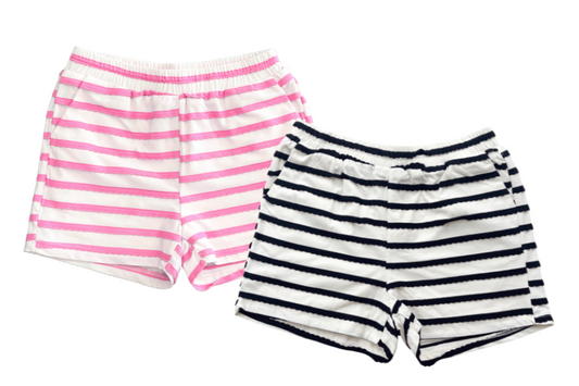 Stripe Knit Shorts
