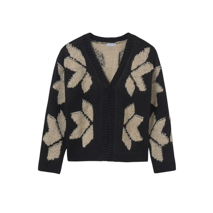 Petal Textured Cardigan