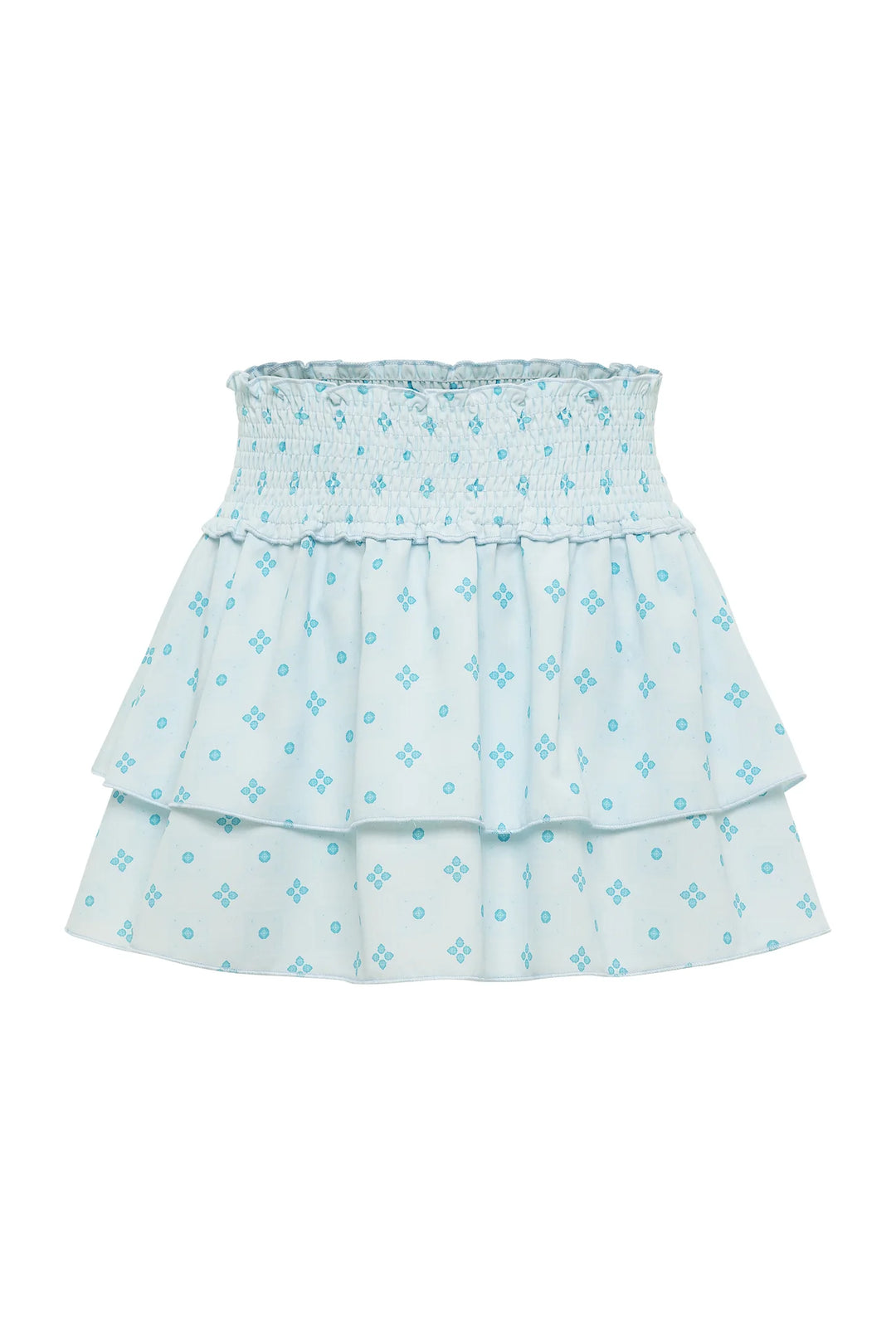 Scottie Skirt Aqua Clover