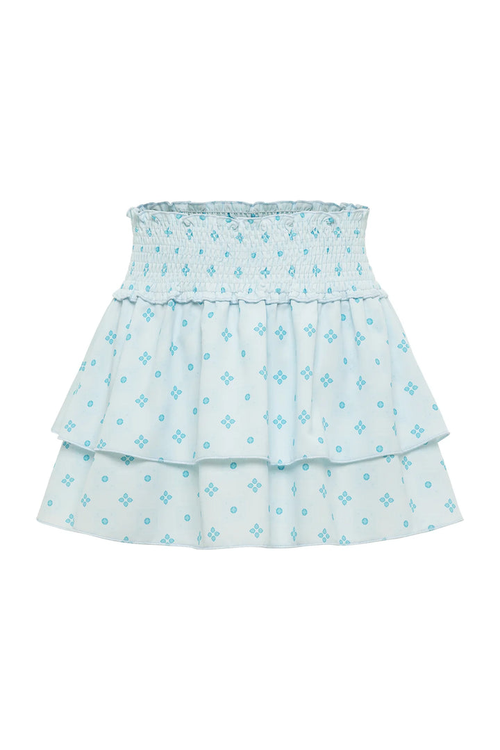 Scottie Skirt Aqua Clover