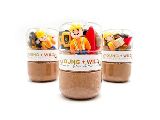 Grab & Go Construction Dough Jar