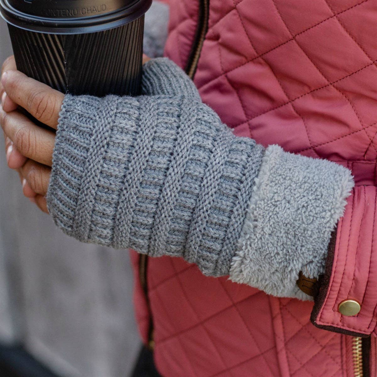 CC Fingerless Gloves ( FLG-25 )