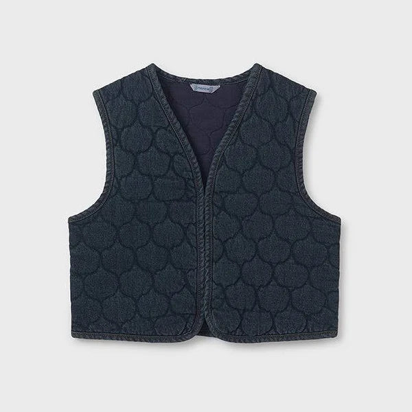 Denim Padded Vest