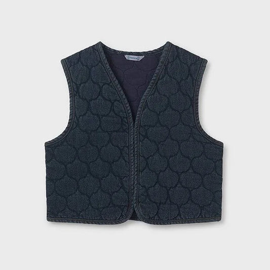 Denim Padded Vest