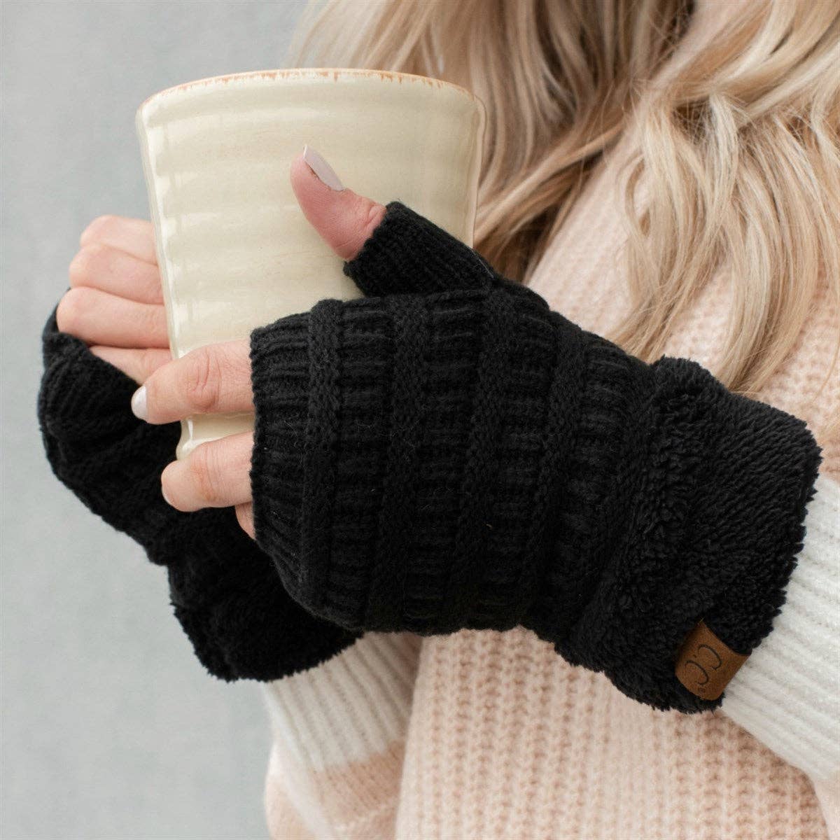 CC Fingerless Gloves ( FLG-25 )