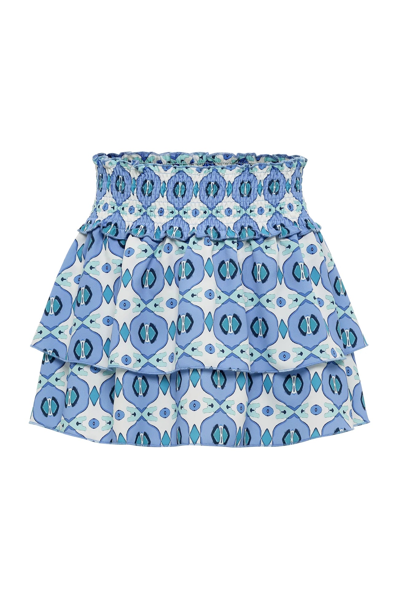 Scottie Skirt Lapis Ikat