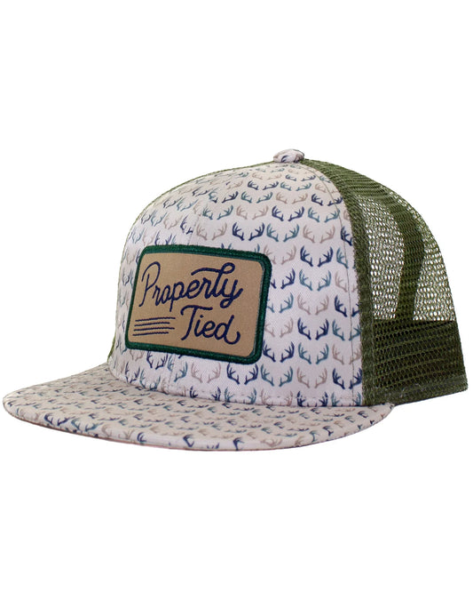 Sportsman Trucker Hat Antlers