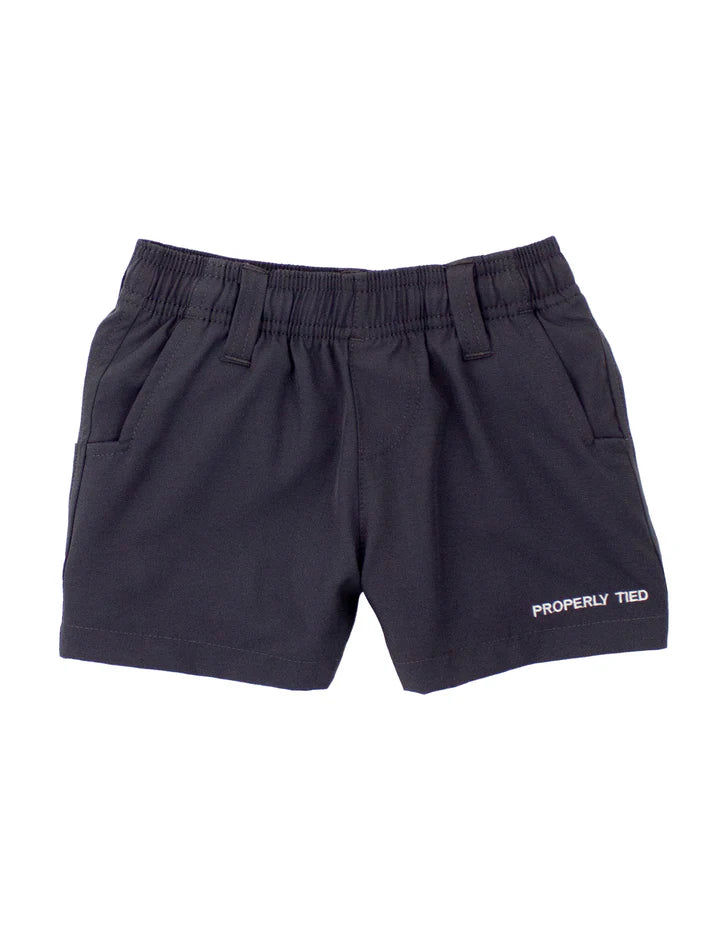 Boys Charcoal Pintail Short