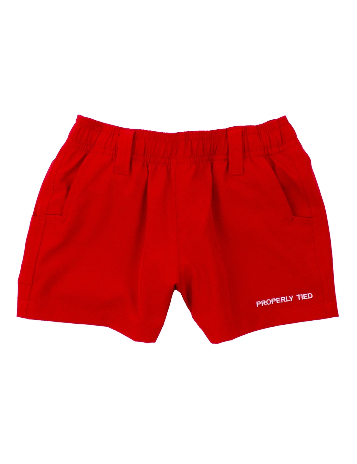 Boys Red Pintail Short