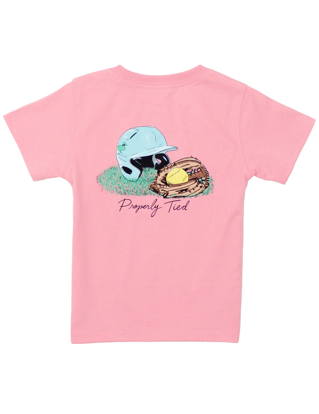 Girls Softball Tee