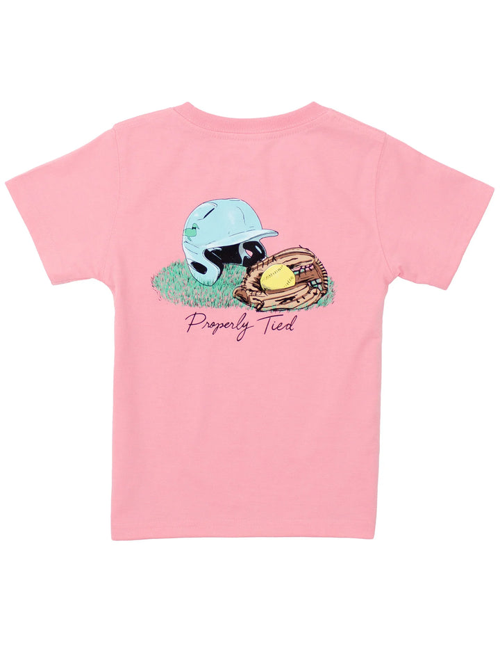 Girls Softball Tee