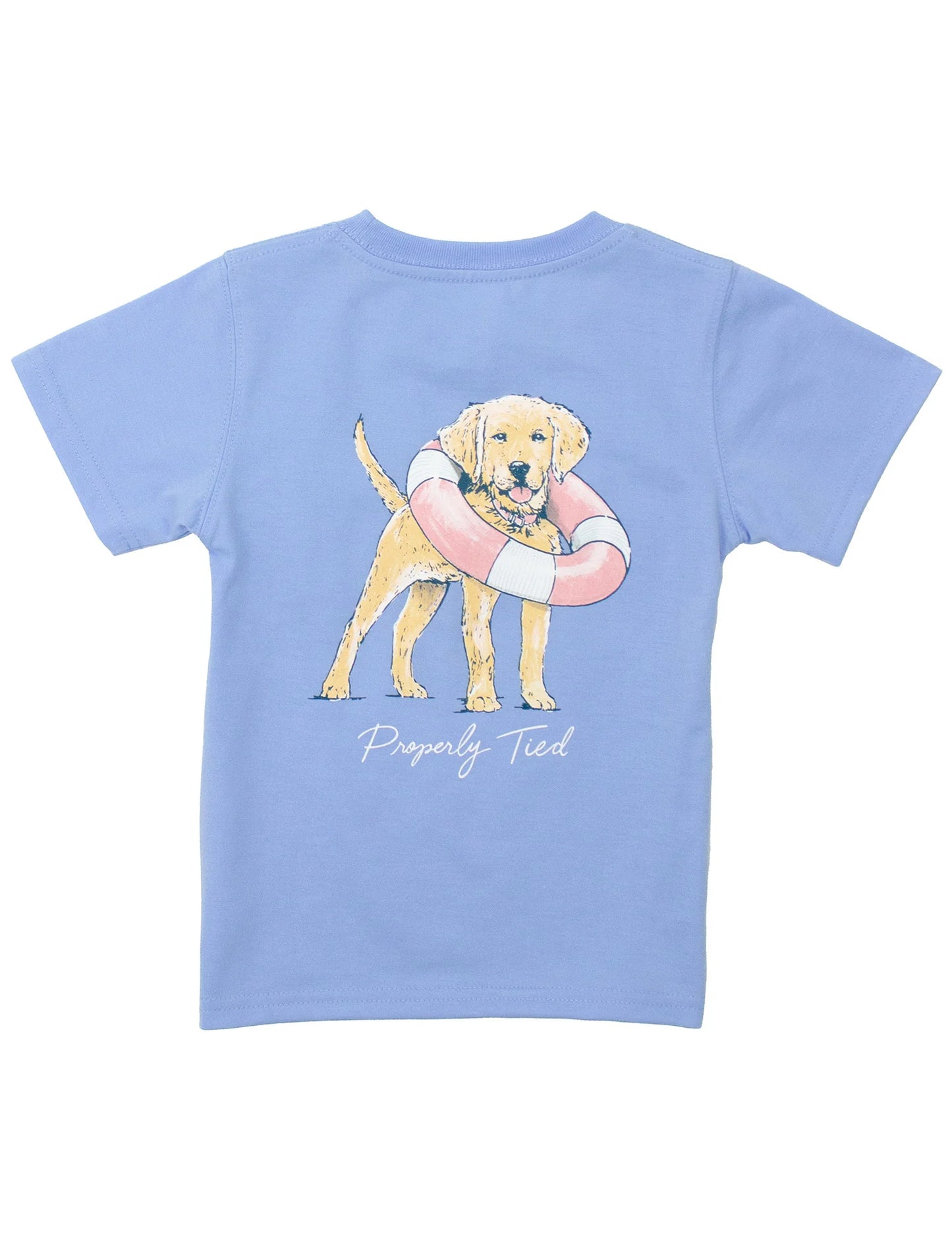 Girls Lifeguard Pup Tee