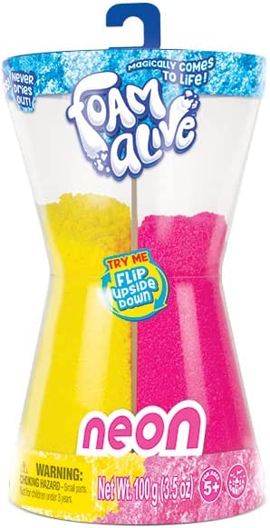 Foam Alive Neon HourGlass