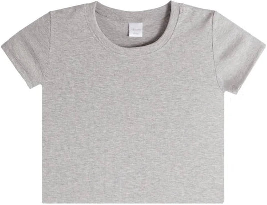 Ribbed Boxy Tee