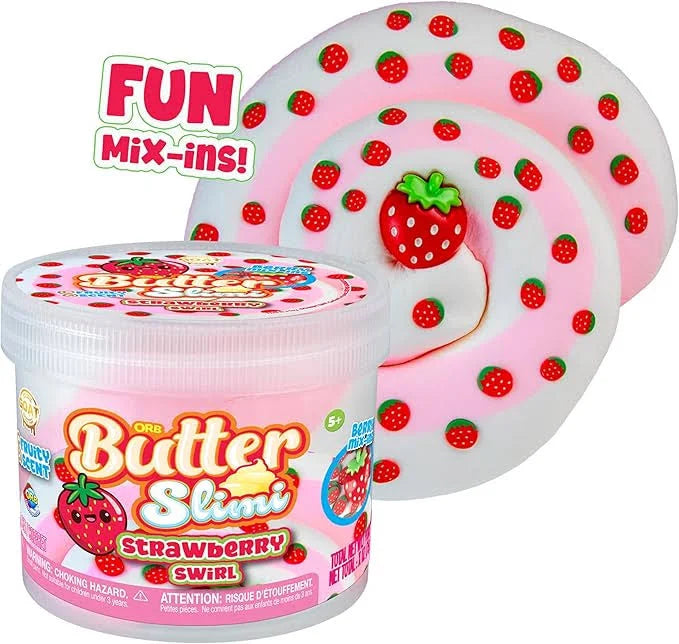 Butter Slimi Strawberry Swirl